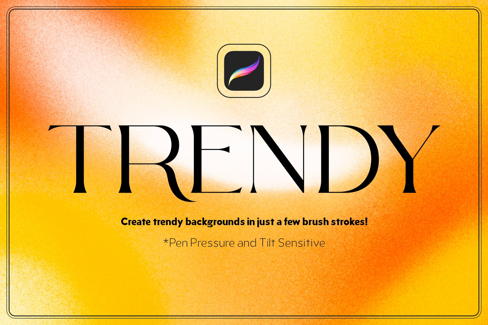 Procreate Brushes for Grain Backgrounds
