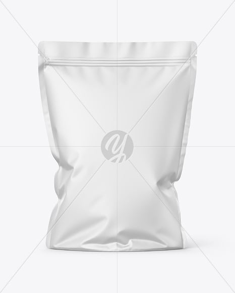 Matte Stand-Up Pouch Mockup