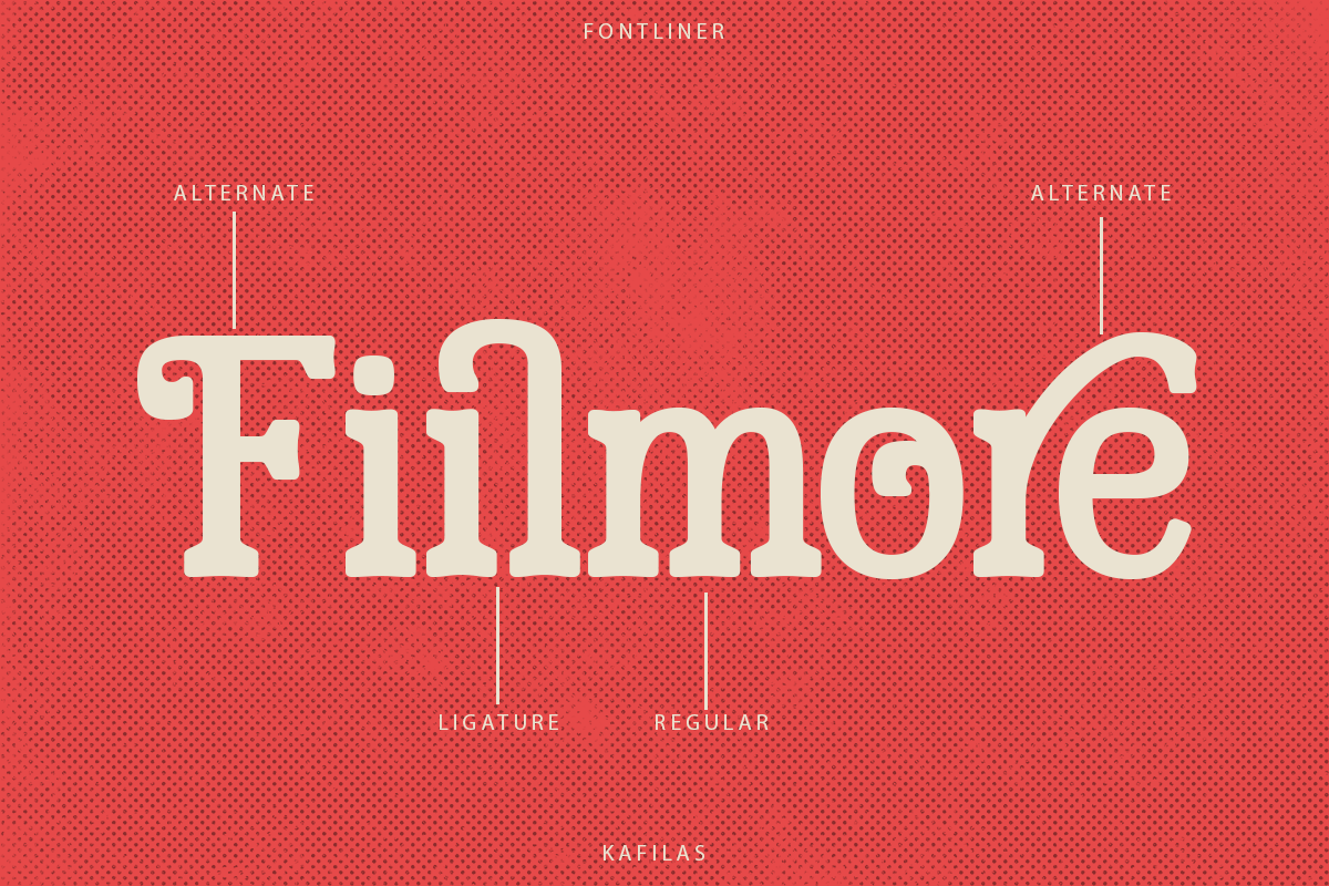 Kafilas - Stylish Slab Serif Font