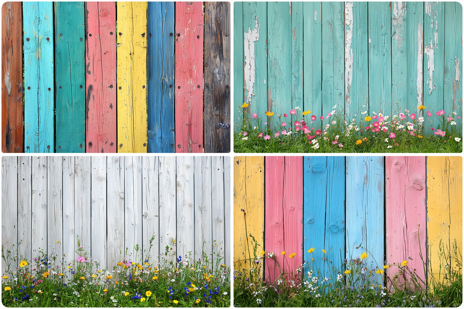 40 Wood Fence Texture Backgrounds