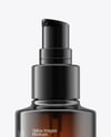 100ml Cosmetic Pump Bottle Mockup