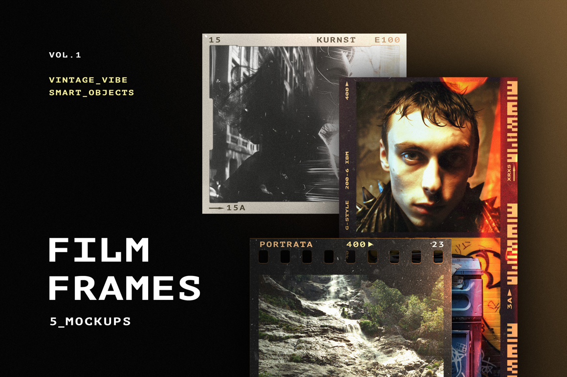 Film Frames Mockups