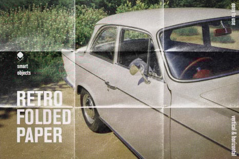 Folded Paper Retro Effect - Add-Ons