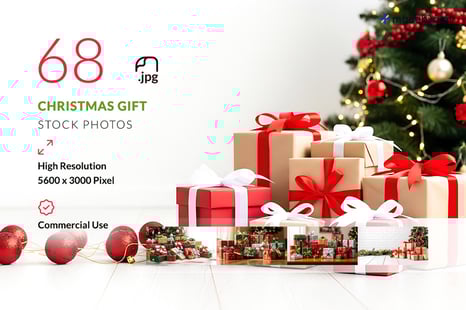 68 Christmas Gift Stock Photos – Festive Holiday Decoration - Stock Photos