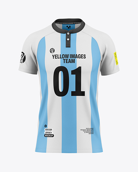 Soccer Jersey Mockup - Front View
