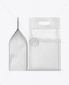 Coffee Bag Mockup – Front and Side View