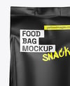 Matte Food Bag Mockup