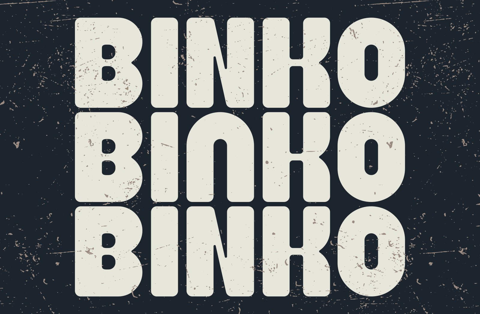 Binko - Modern Display Font