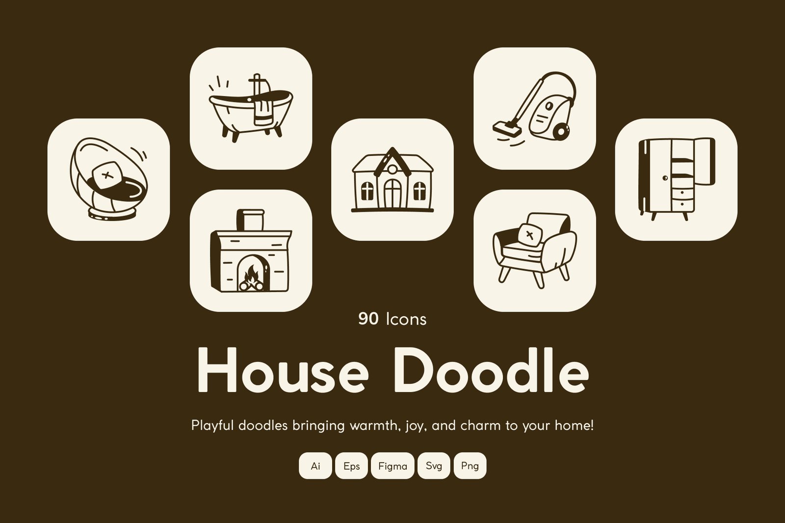 House Doodle Icon