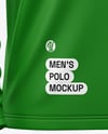 Men's Long Sleeve Polo Shirt Mockup
