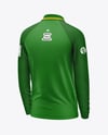 Men's Long Sleeve Raglan Polo Mockup