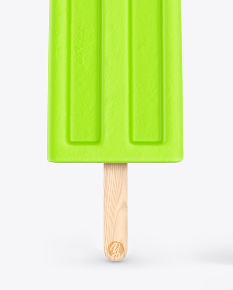 Glossy Flow Pack W/ Ice Cream Mockup
