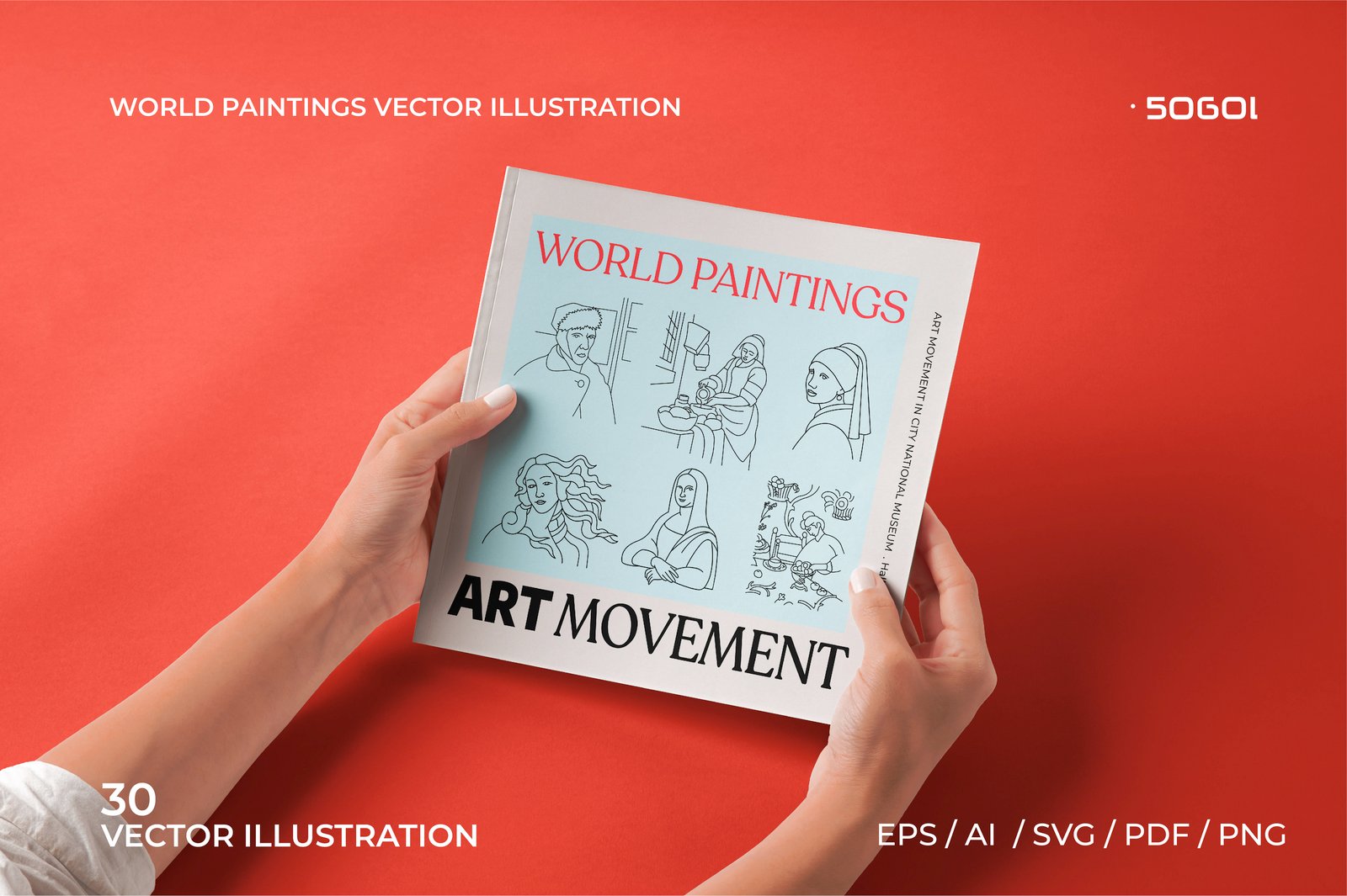 World Paintings Vector Illustration