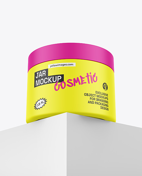 Matte Jar Mockup
