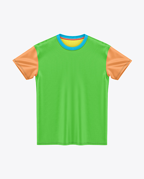 Crew Neck T-Shirt Mockup