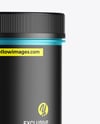 Matte Metallic Protein Jar Mockup
