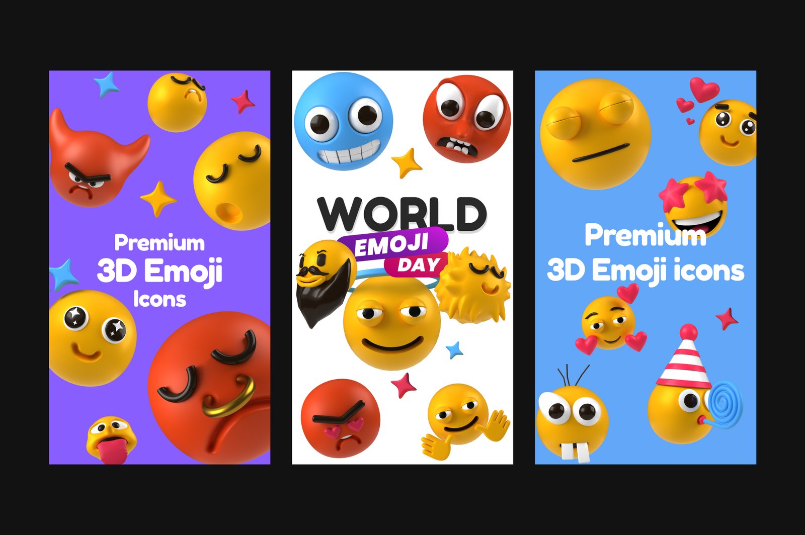 3D Emoji Icons