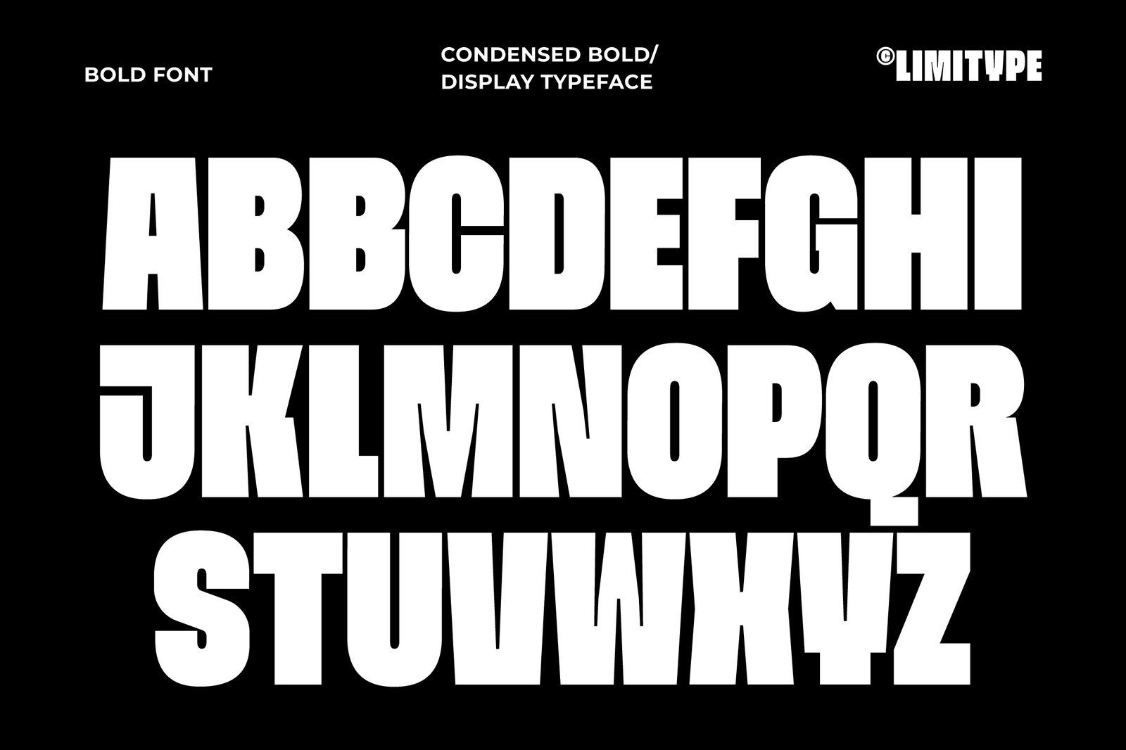 Moara - Bold Condensed Font