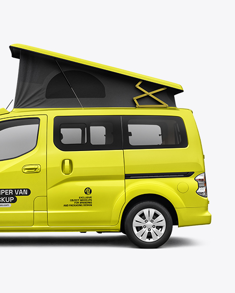 Camper Van Mockup - Side View