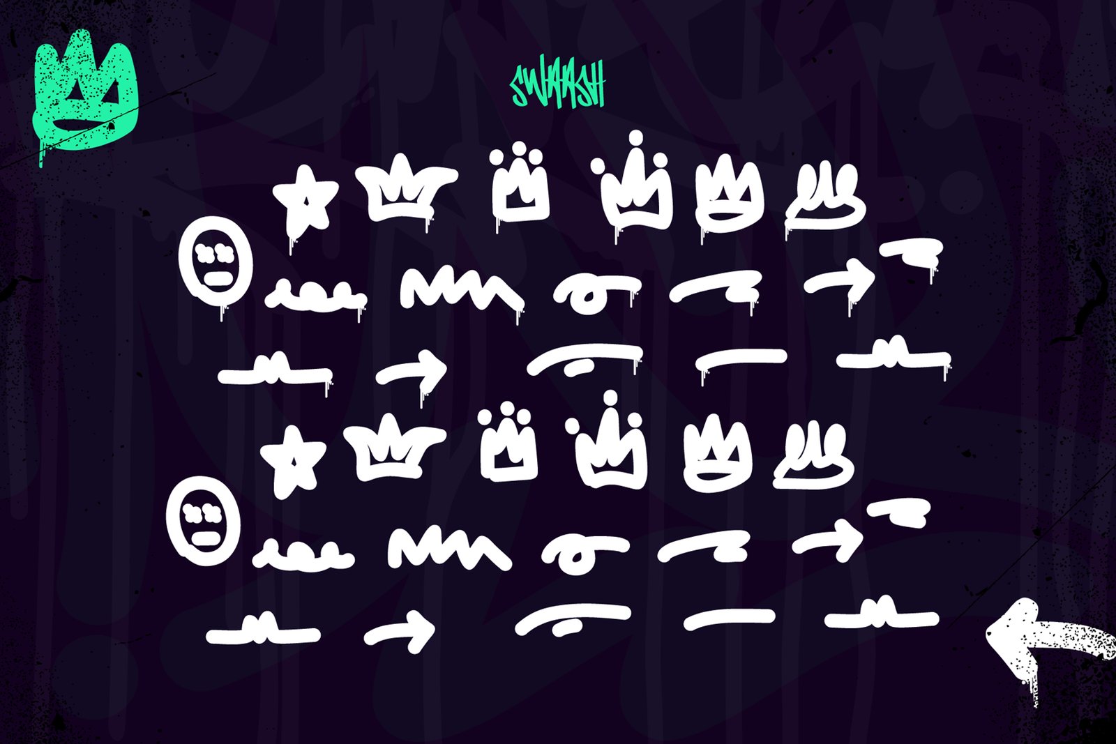 Misty Lines - A dripping Monoline Graffiti Font