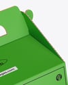 Paper Box w/ Handle Mockup