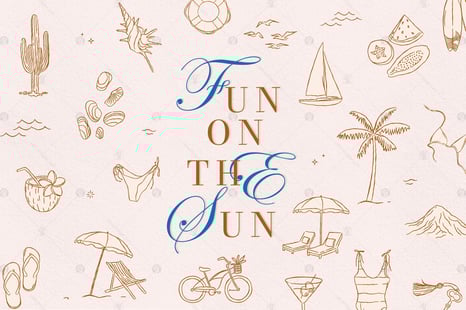 Fun On The Sun Summer Collection - Illustrations