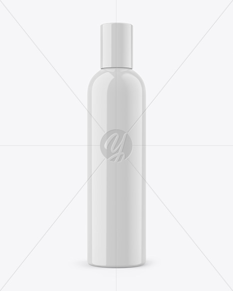 Glossy Bottle Mockup