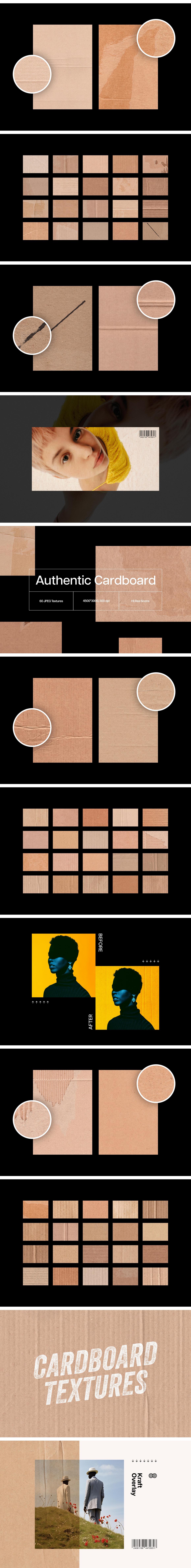 Craftsman&#039;s Cardboard Textures Collection