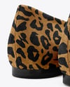 Pair of Suede Ballet Flats Mockup