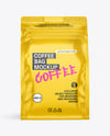 Glossy Coffee Bag Mockup