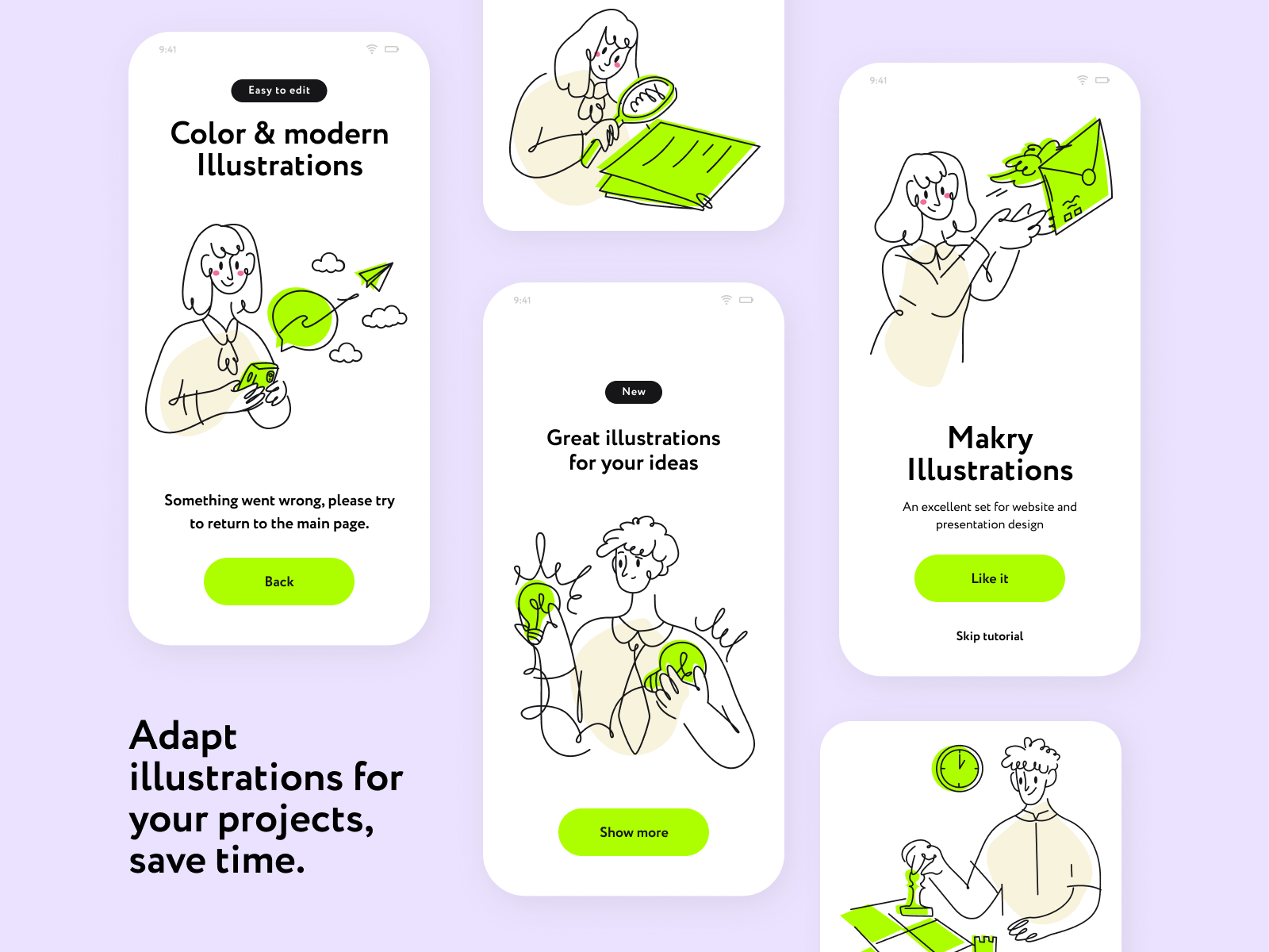 Makry Startup Illustrations