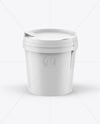 Matte Ice Cream Cup Mockup
