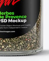 Jar with Herbes de Provence Mockup