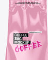 Glossy Coffee Bag Mockup
