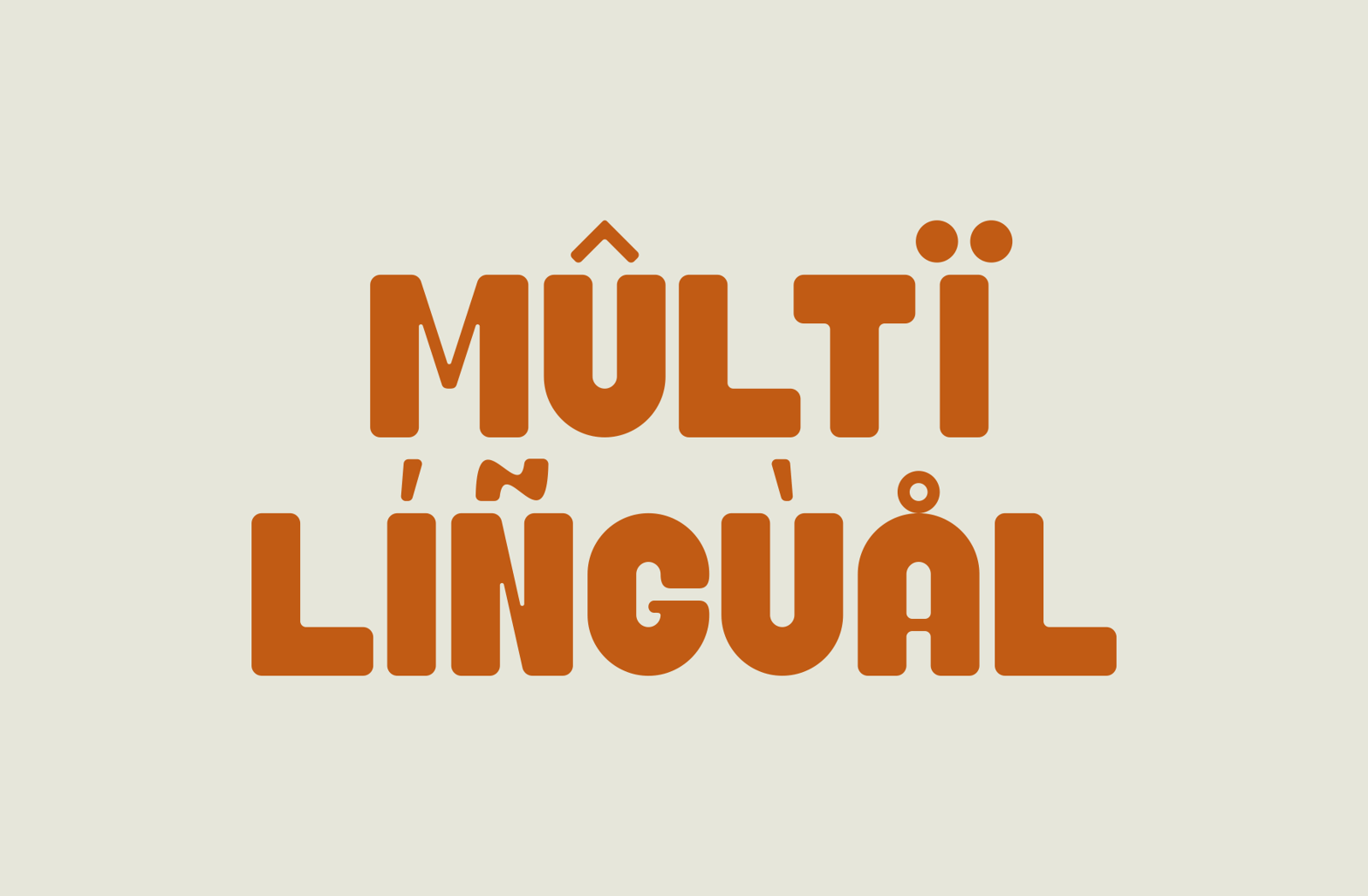 Binko - Modern Display Font