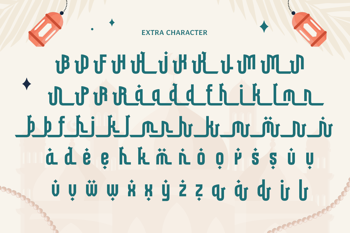 Hamdan - Ramadan Arabic Font