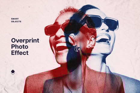 Overprint Photo Effect - Instagram story