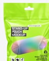 Glossy Stand-up Pouch Mockup