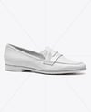 Women's Leather Loafer Mockup