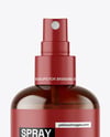 Amber Spray Bottle Mockup