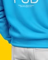 Black Man Wearing a Hoodie and Sunglasses Mockup