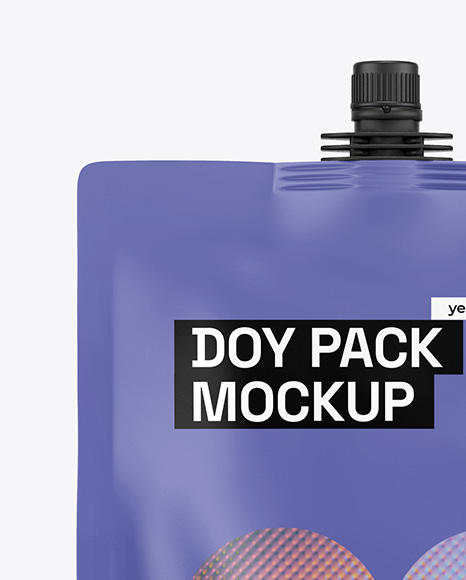 Matte Doy Pack Mockup