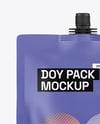Matte Doy Pack Mockup