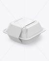 Lunch Box Mockup - Top Side View
