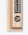 Plastic Chopsticks with Kraft Package Mockup