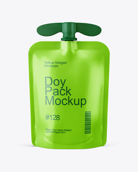 Glossy Doy Pack Mockup