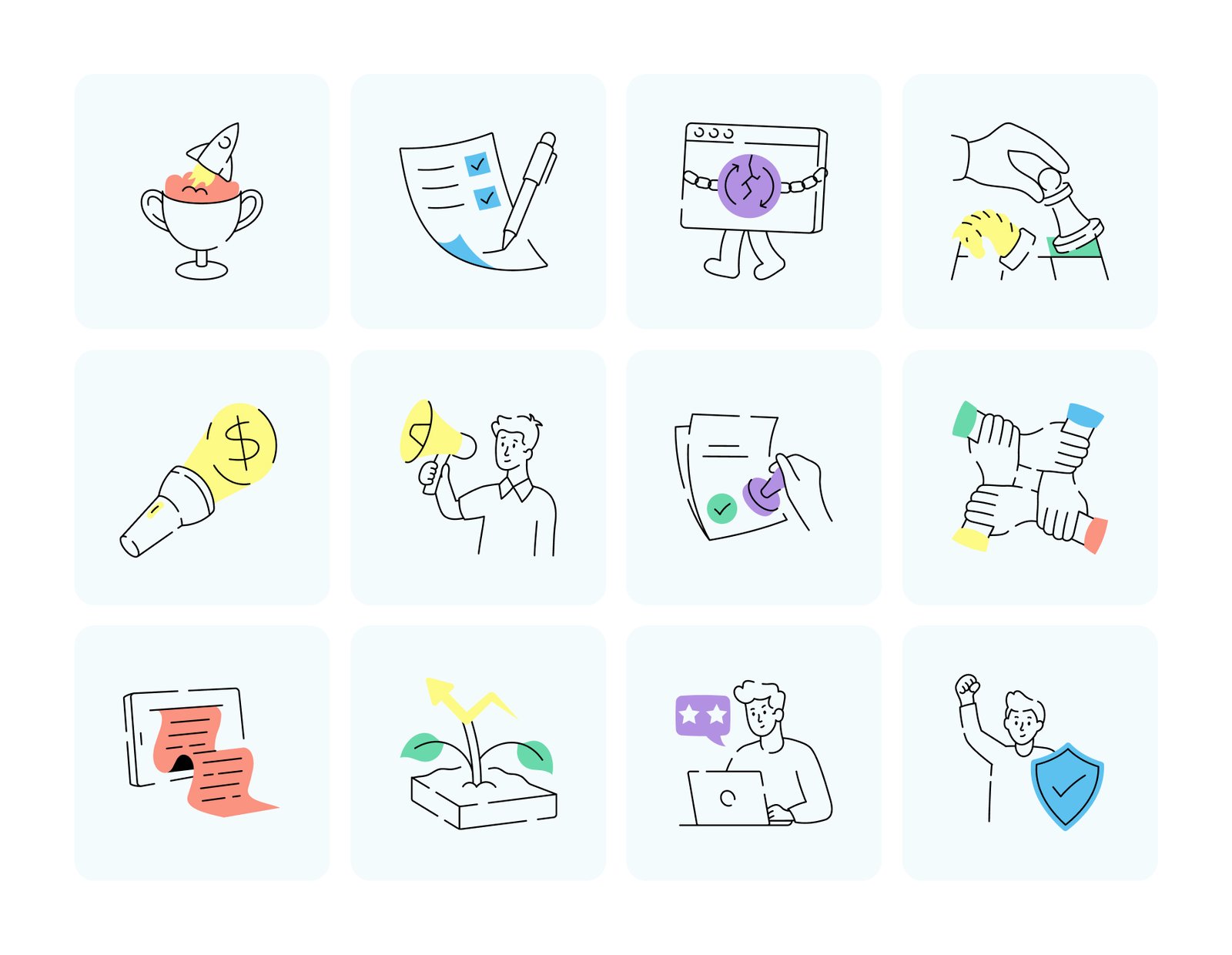 Creative Illustrations Bundle