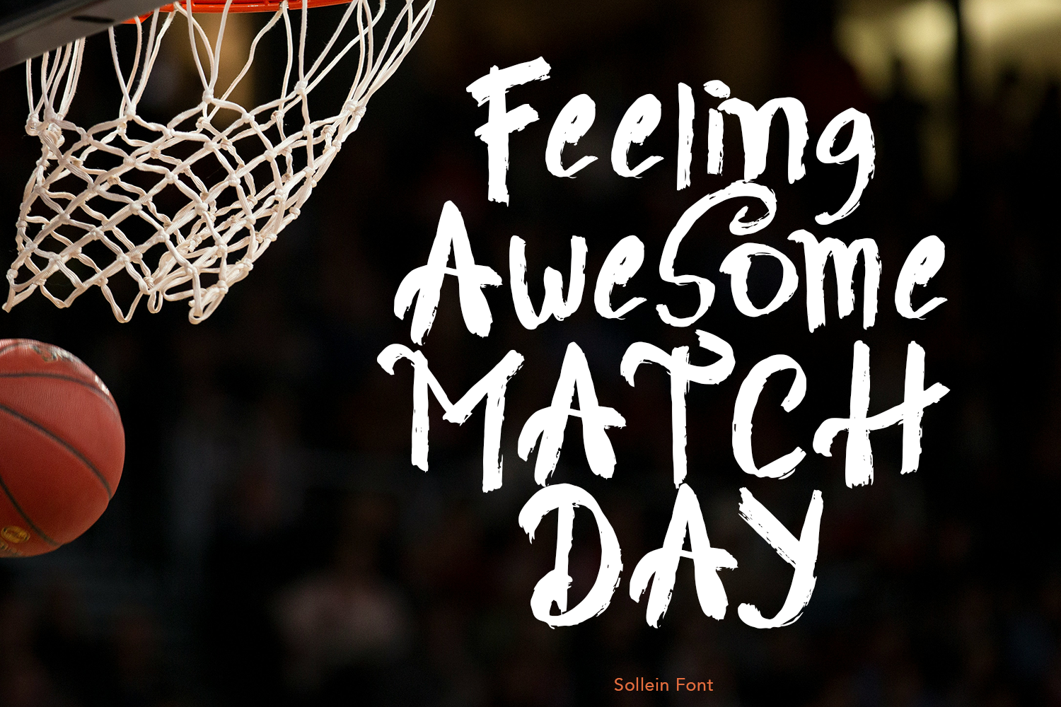 Sollein Brush Font