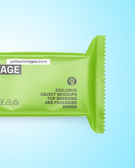Matte Snack Package Mockup
