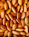 Opened Box With Almond Nuts Mockup